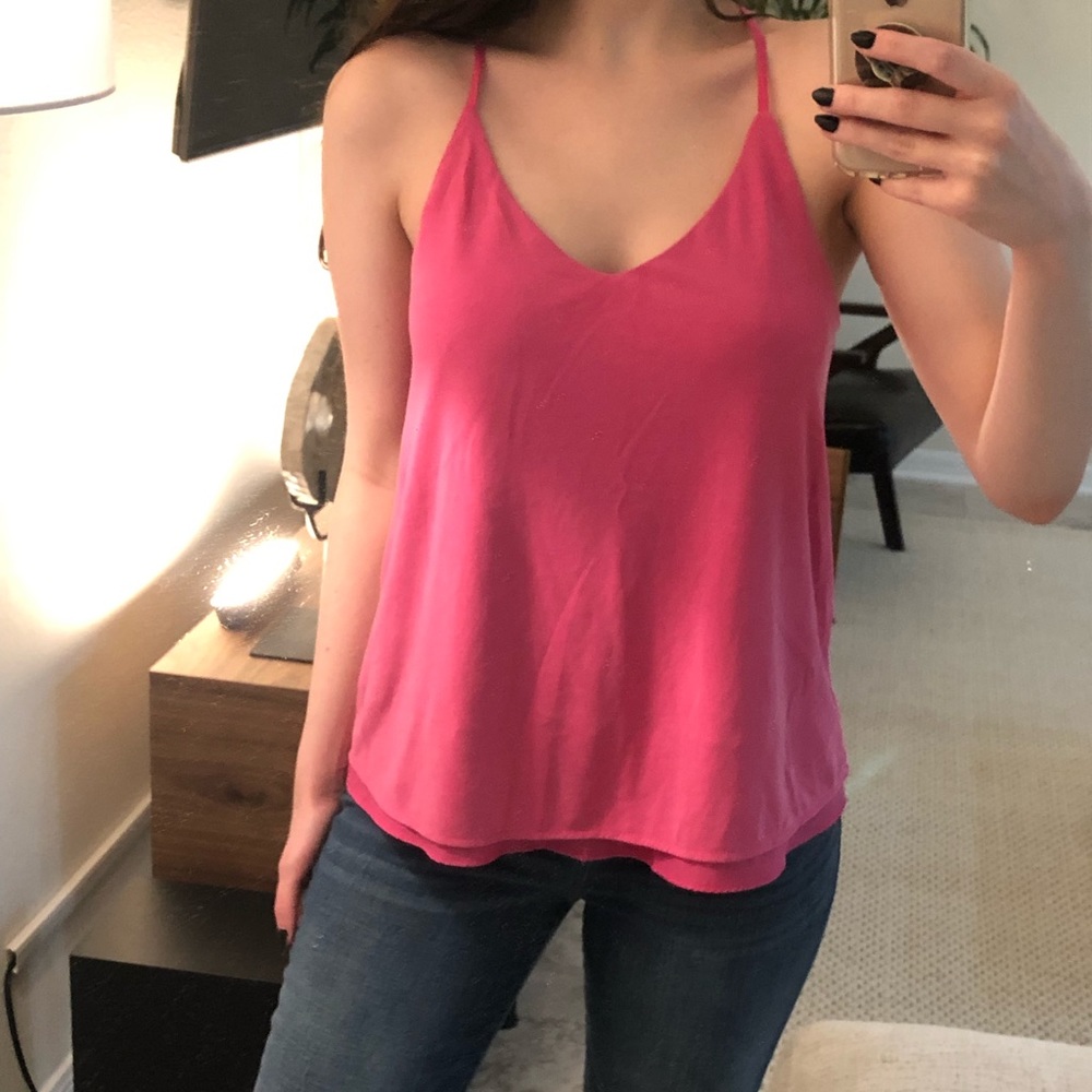 Banana Republic pink tank